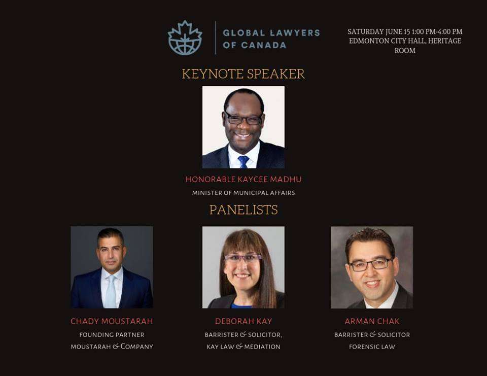 Inaugural event of GLC Alberta Chapter in Edmonton, this Saturday June 15th!